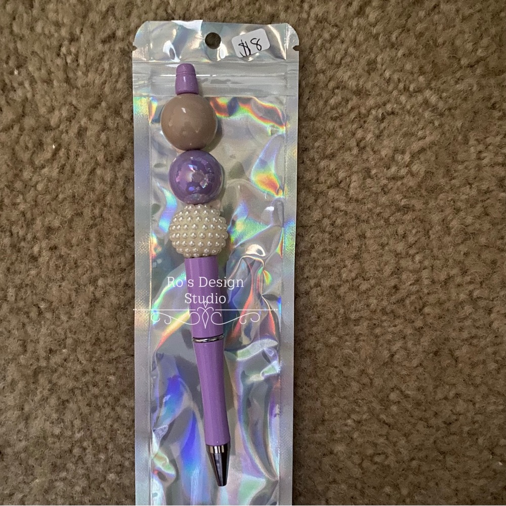 Beautiful beaded pen